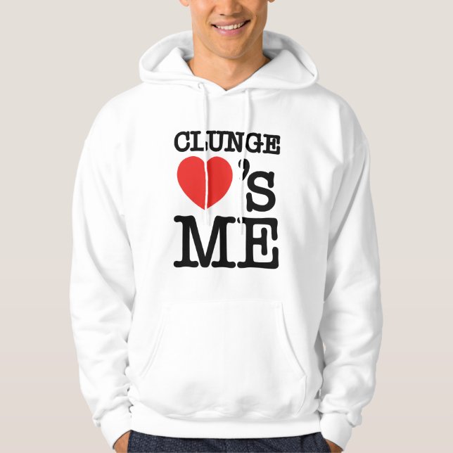 CLUNGE LOVE's ME Hoodie (Front)