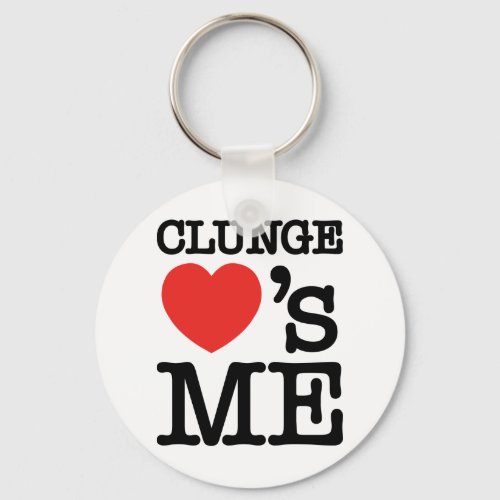 CLUNGE LOVEs ME Keychain