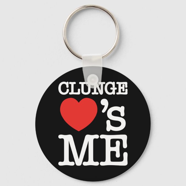 CLUNGE LOVE's ME Keychain (Front)