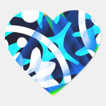 Cluster of colorful Abstract shapes