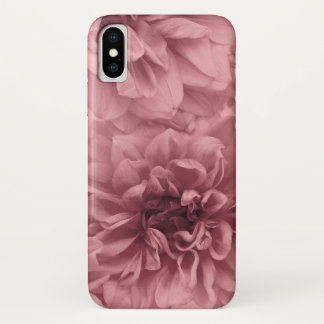 Cluster of Light Mauve Dahlias Floral iPhone X Case