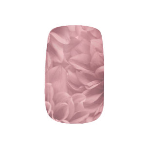 Cluster of Light Mauve Dahlias Floral Minx Nail Art