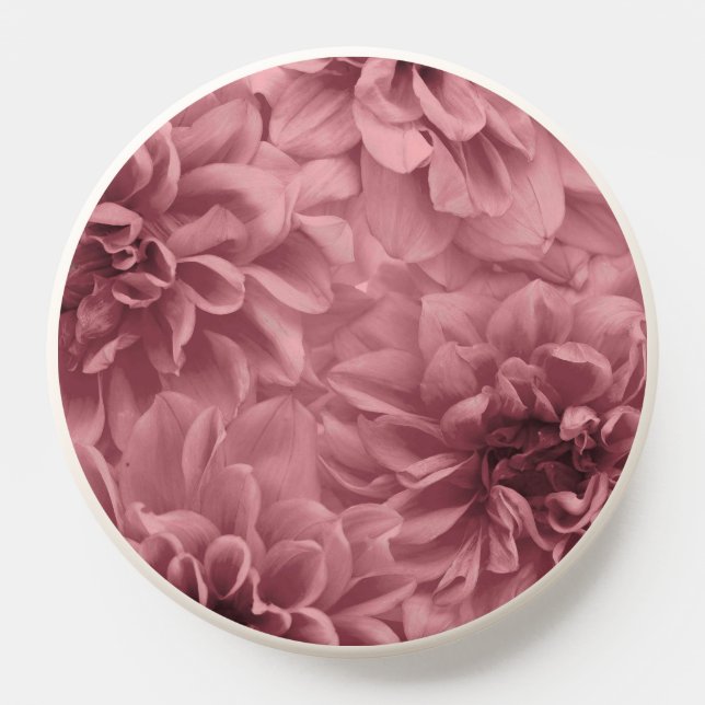 Cluster of Light Mauve Dahlias Floral PopSocket (Popsocket)