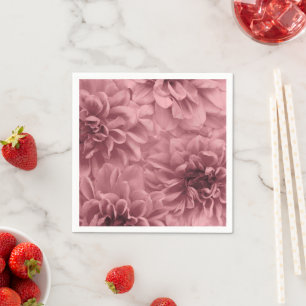 Cluster of light Mauve Dahlias Napkins