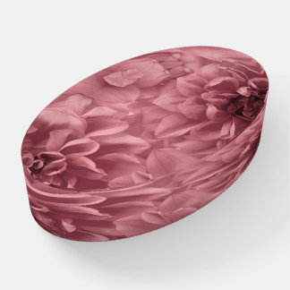 Cluster of Light Mauve / Pink Dahlia Flowers Paperweight
