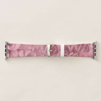Cluster of Mauve Dahlias Floral Apple Watch Band