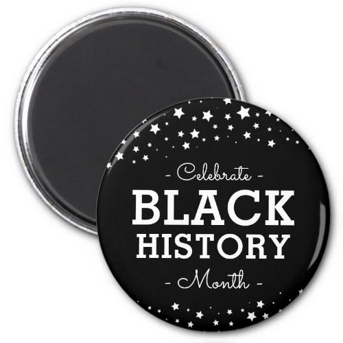 Cluster of Stars  Celebrate Black History Magnet