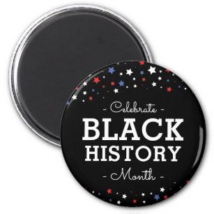 Cluster of Stars   Celebrate Black History RWBB Magnet