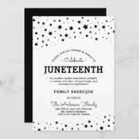 Cluster of Stars | Juneteenth Black Stars Theme
