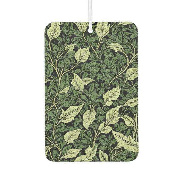 Cluster of Vines in Shades of Green Air Freshener (Front)