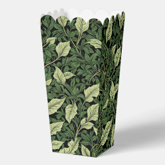 Cluster of Vines in Shades of Green Favor Boxes