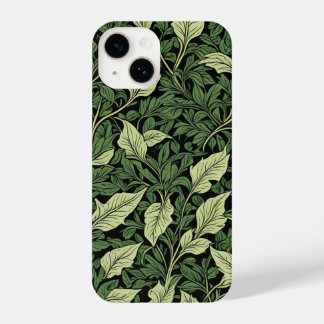Cluster of Vines in Shades of Green iPhone 14 Case