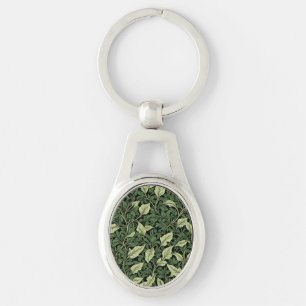 Cluster of Vines in Shades of Green Keychain