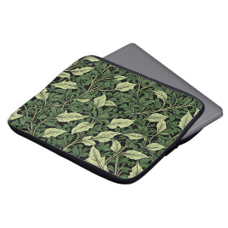 Cluster of Vines in Shades of Green Laptop Sleeve