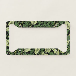Cluster of Vines in Shades of Green License Plate Frame