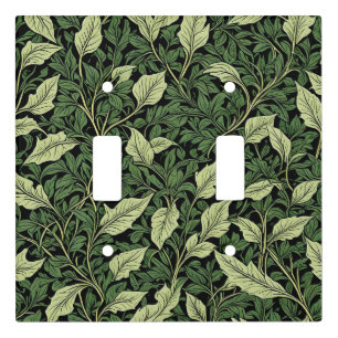 Cluster of Vines in Shades of Green Light Switch Cover