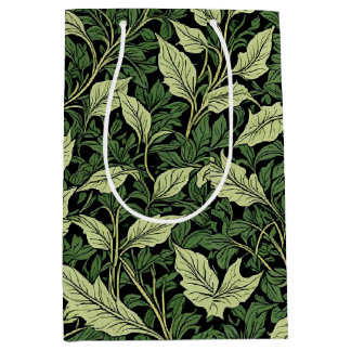 Cluster of Vines in Shades of Green Medium Gift Bag