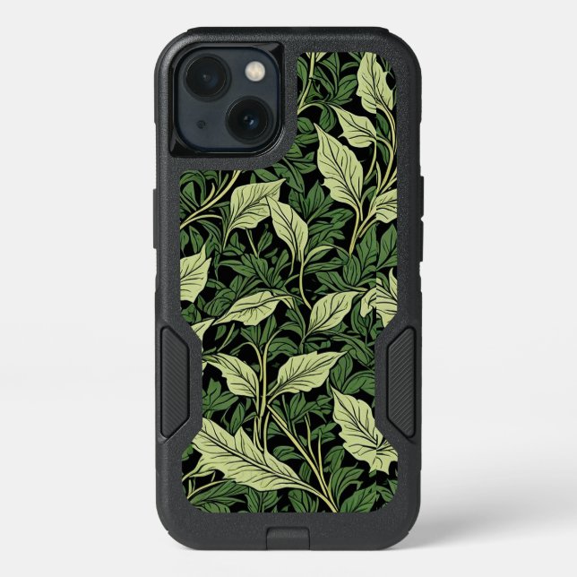 Cluster of Vines in Shades of Green Otterbox iPhone Case (Back)