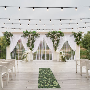 Cluster of Vines in Shades of Green Outdoor Rug