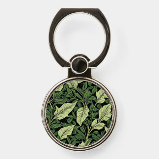 Cluster of Vines in Shades of Green Phone Ring Stand