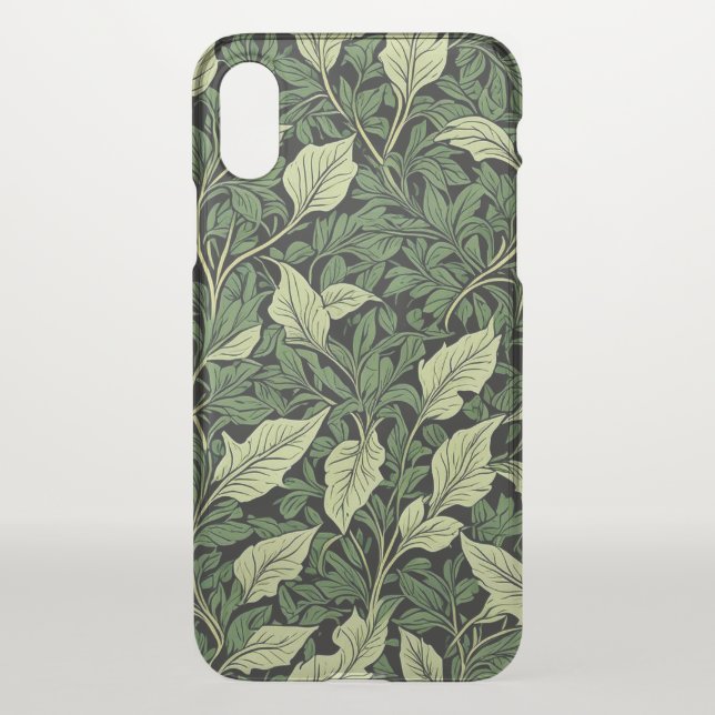 Cluster of Vines in Shades of Green Uncommon iPhone Case (Back)
