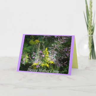 Cluster of Wildflowers Mother's Day Card