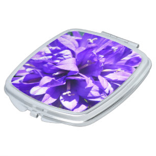 Clustered Bellflower (Campanula glomerata Superba) Vanity Mirror