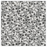 Clustered Skulls Fabric