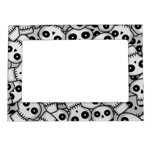 Clustered Skulls Magnetic Frame