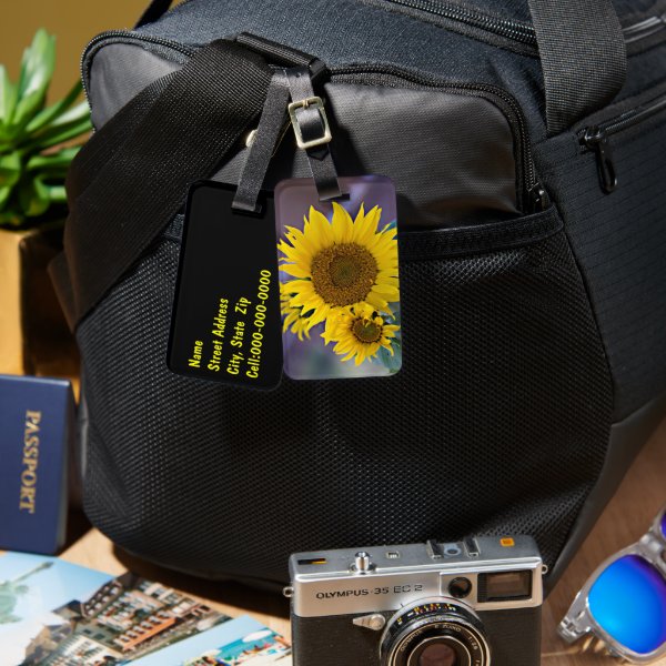 Clustered Sunflowers Close-Up Photo Custom