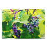 Clusters Of Grapes 17 Placemat at Zazzle