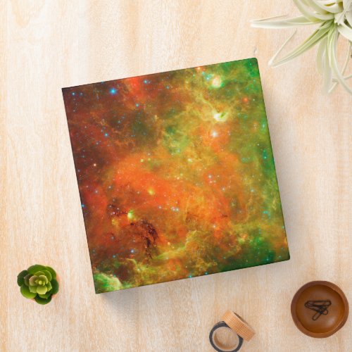 Clusters Of  Stars In The North American Nebula 3 Ring Binder