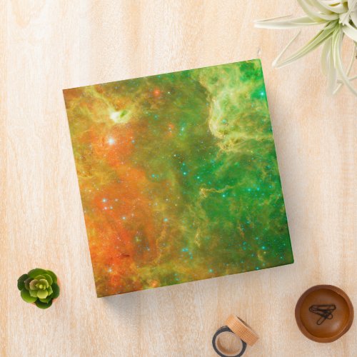 Clusters Of  Stars In The North American Nebula 3 Ring Binder