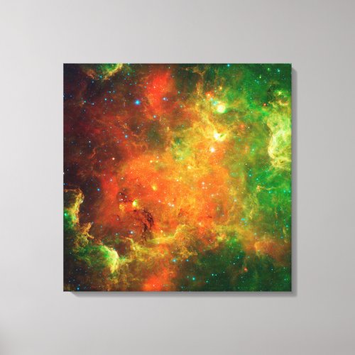 Clusters Of  Stars In The North American Nebula Canvas Print