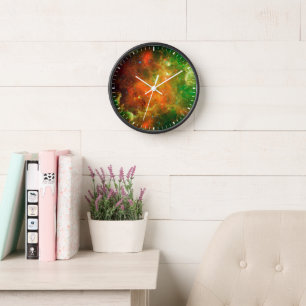 Clusters Of  Stars In The North American Nebula. Clock