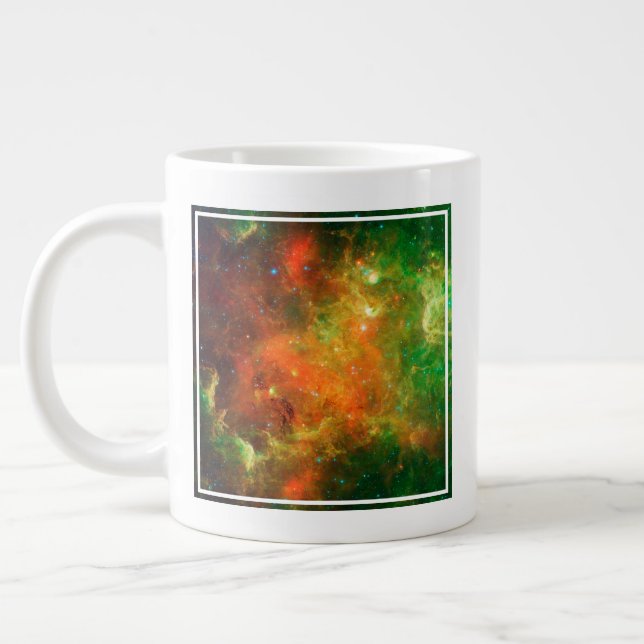 Clusters Of  Stars In The North American Nebula. Giant Coffee Mug (Left)