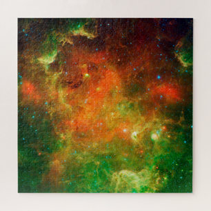 Clusters Of Stars In The North American Nebula. Jigsaw Puzzle