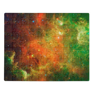 Clusters Of Stars In The North American Nebula. Jigsaw Puzzle