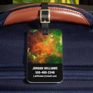 Clusters Of Stars In The North American Nebula. Luggage Tag