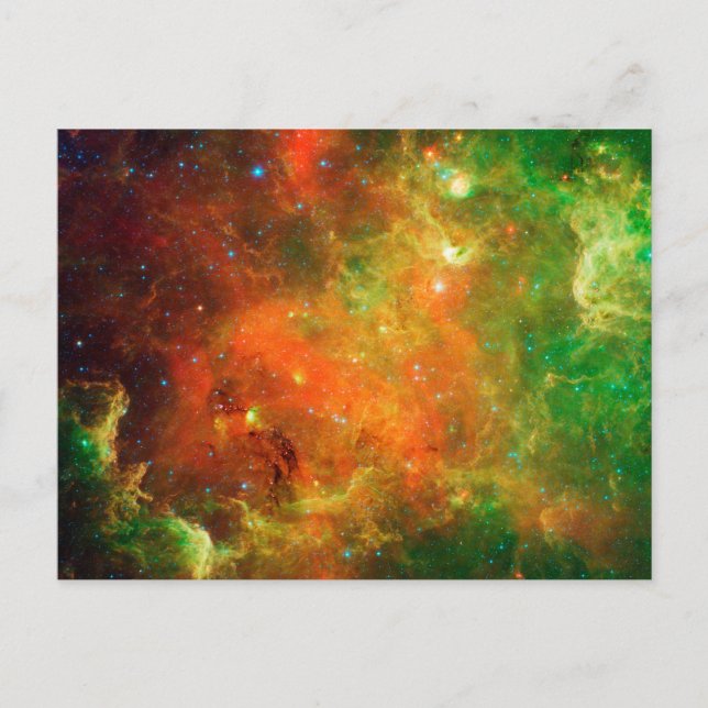 Clusters Of  Stars In The North American Nebula. Postcard (Front)