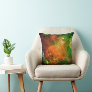 Clusters Of Stars In The North American Nebula. Throw Pillow