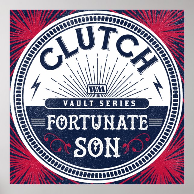 clutch band poster (Front)