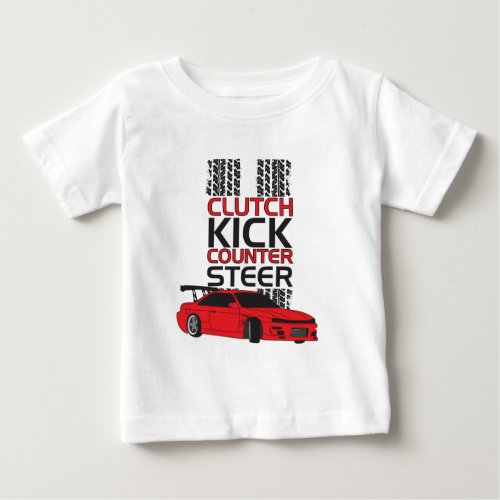 Clutch Kick Drift Baby T_Shirt