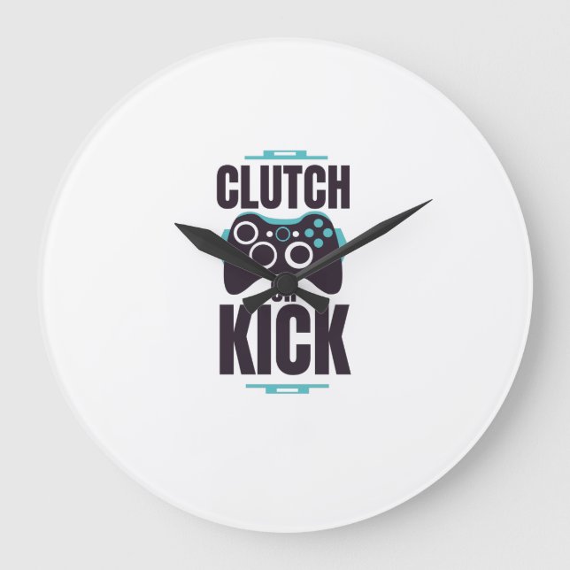 Clutch or kick large clock (Front)