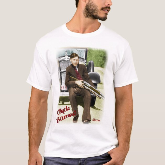 Clyde Barrow T Shirt Zazzle