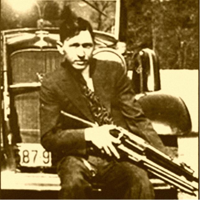 Clyde Barrow - The Barrow Gang Cutout (Front)