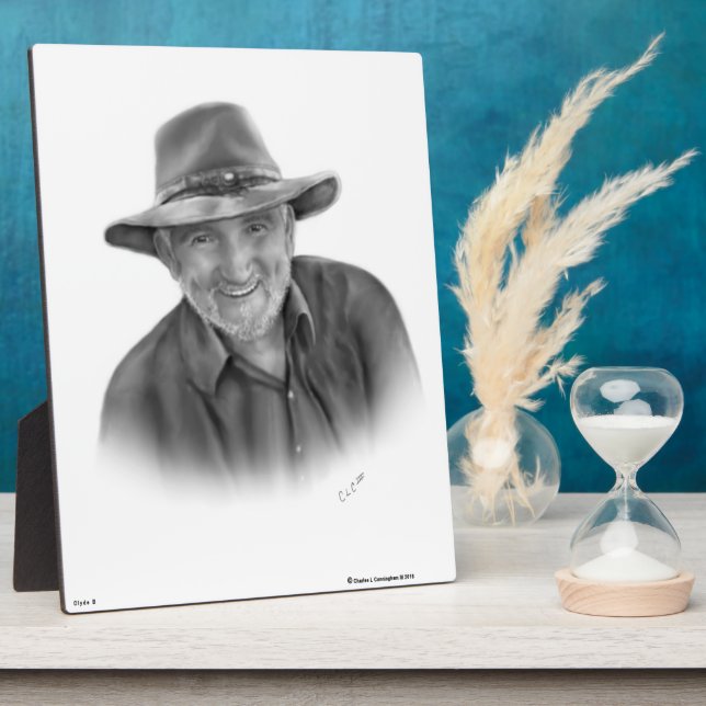 Clyde Bradford Sr. Plaque (Side)