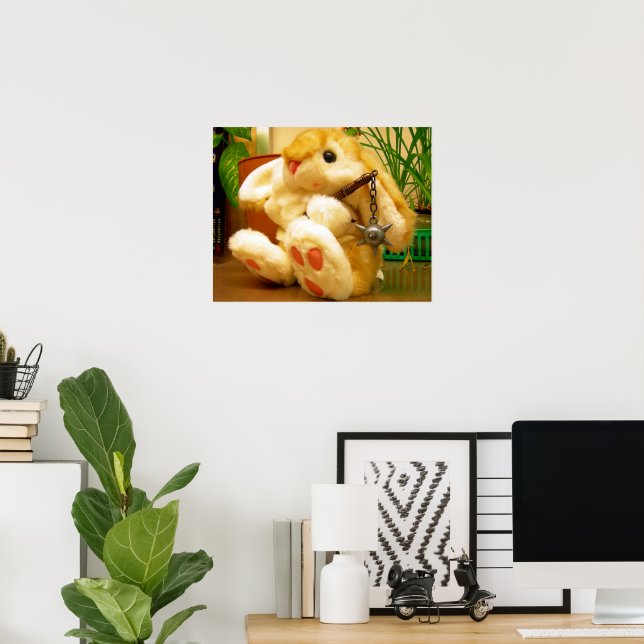Clyde da Bunny Poster (Home Office)
