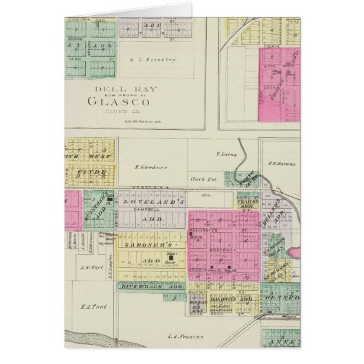 Clyde, Glasco, Jamestown, Kansas (Front)