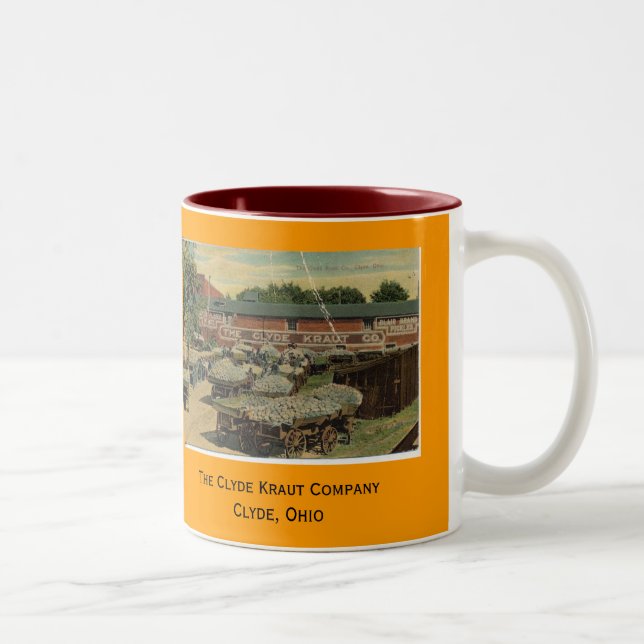 Clyde Kraut Company Two-Tone Coffee Mug (Right)